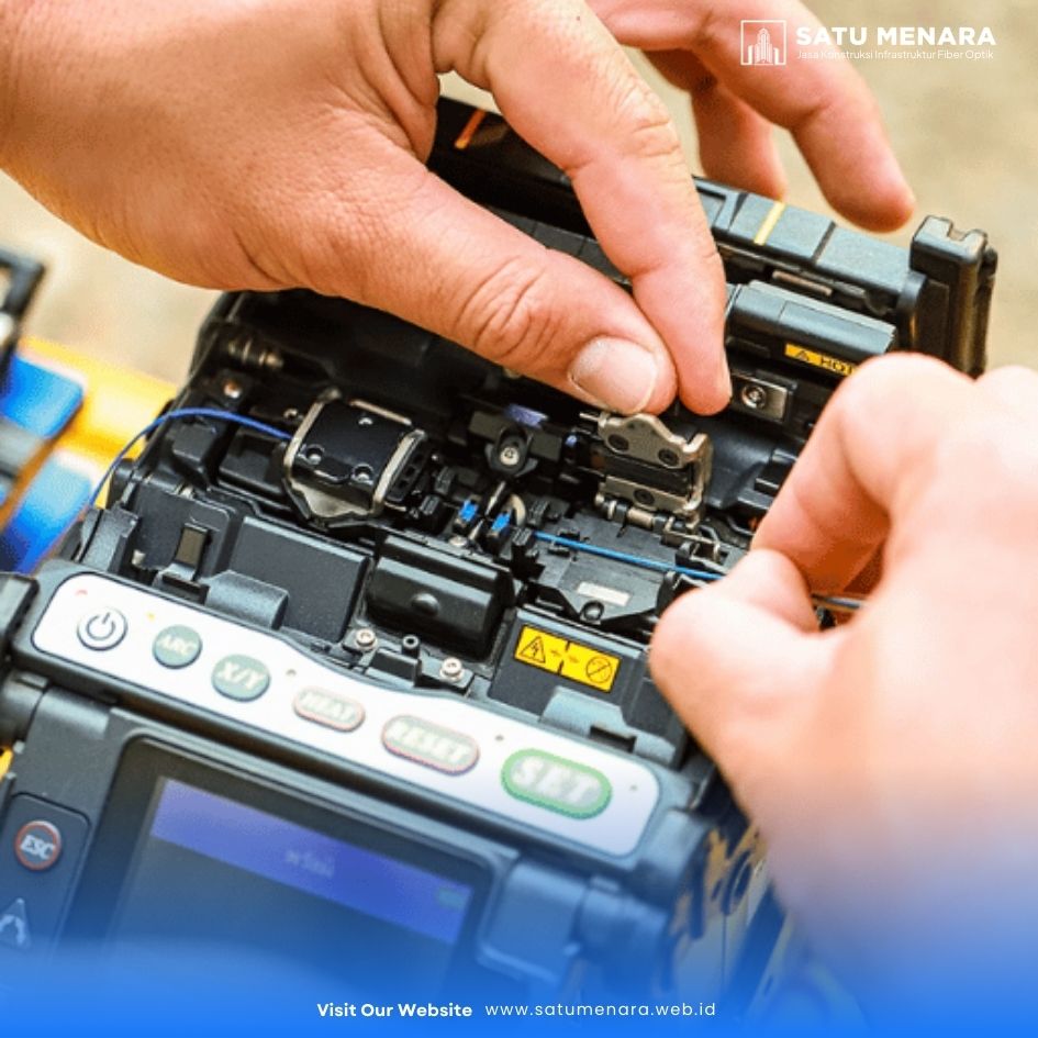 Penyambungan Kabel Fiber Optik (Splicing)